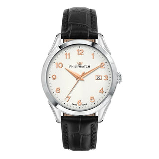 Front view of Philip Watch Roma R8251217002 Mens Watch on white background