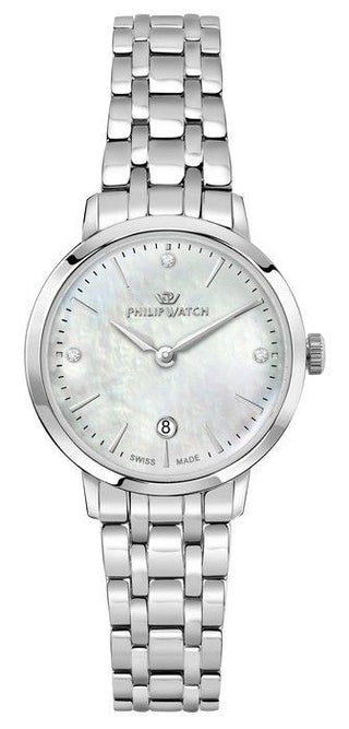 Front view of Philip Watch R8253150512- Womens Watch on white background