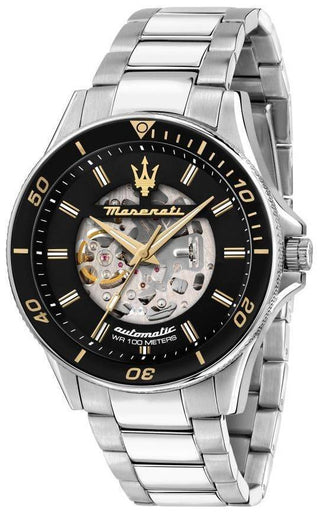 Front view of Maserati R8823140008- Mens Watch on white background