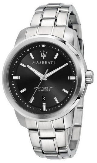 Front view of Maserati R8853121006- Mens Watch on white background