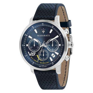 Front view of Maserati Chronograph R8871134002 Mens Watch on white background
