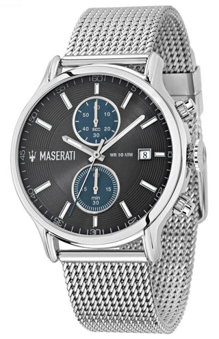 Front view of Maserati R8873618003- Mens Watch on white background