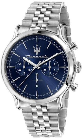 Front view of Maserati R8873618024- Mens Watch on white background