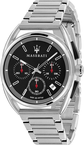 Front view of Maserati R8873632003- Mens Watch on white background