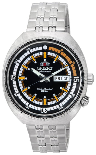 Front view of Orient Neo Classic Sports RA-AA0E05B19B Mens Watch on white background