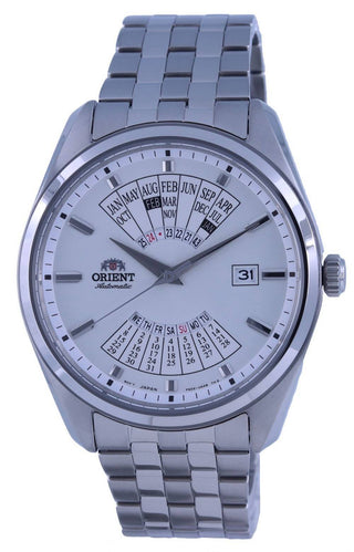 Front view of Orient Multi Year Calendar RA-BA0004S10B Mens Watch on white background