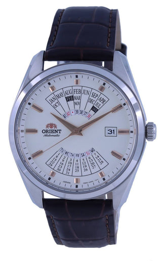 Front view of Orient Multi Year Calendar RA-BA0005S10B Mens Watch on white background