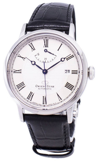 Front view of Orient RE-AU0002S00B Mens Watch on white background