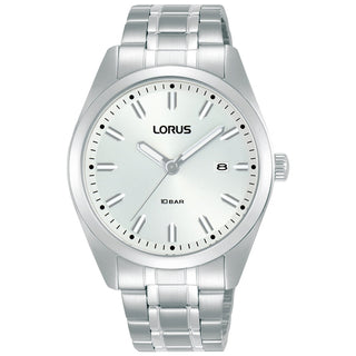 Front view of Lorus RH977PX9 Watch on white background