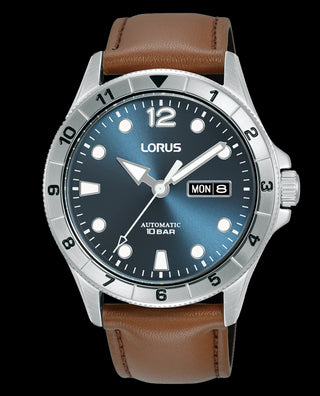 Angle shot of Lorus RL469BX9 Watch on white background