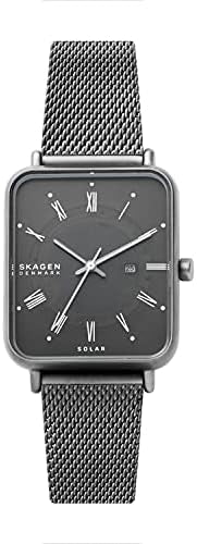 Front view of Skagen Ryle Solar Powered SKW6757 Mens Watch on white background