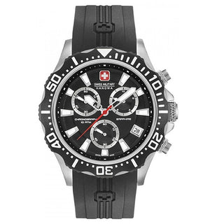 Front view of Swiss Military Hanowa SM06-4305-04-007 Watch on white background