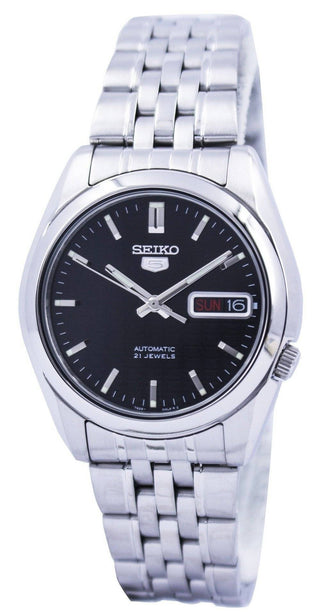 Front view of Seiko SNK361K1 Mens Watch on white background