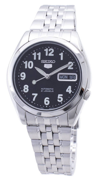 Front view of Seiko SNK381K1 Mens Watch on white background