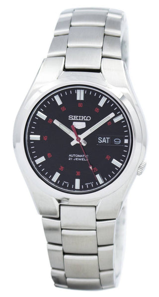 Front view of Seiko SNK617K1 Mens Watch on white background