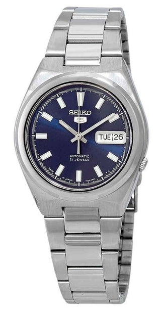 Front view of Seiko SNKC51J1 Mens Watch on white background