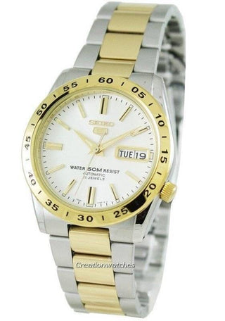 Front view of Seiko SNKE04K1 Mens Watch on white background