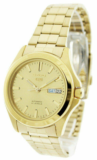 Front view of Seiko SNKK98K1 Mens Watch on white background