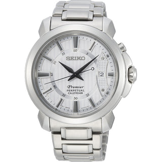 Front view of Seiko SNQ155P1 Watch on white background