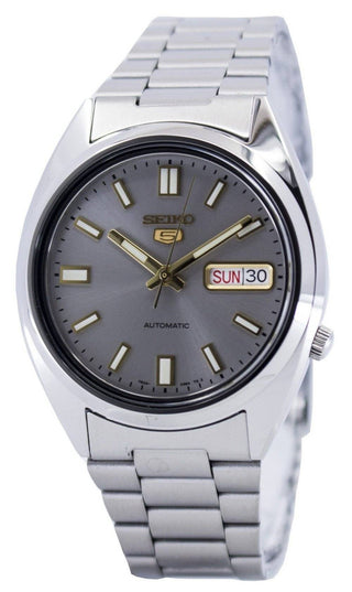 Front view of Seiko SNXS75K1 Mens Watch on white background