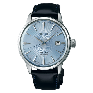 Front view of Seiko Presage SRPB43J1 Mens Watch on white background