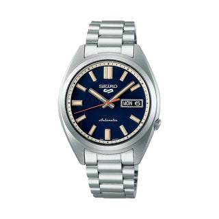 Front view of Seiko SRPK87K1 Watch on white background