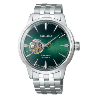 Front view of Seiko Presage SSA441J1 Mens Watch on white background