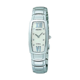 Front view of Seiko SUJ783 Watch on white background