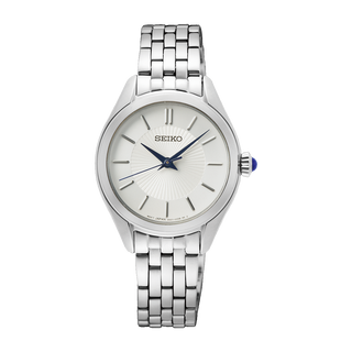 Front view of Seiko SUR537P1 Watch on white background