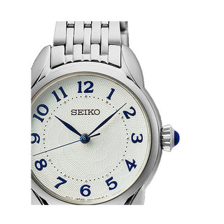 Angle shot of Seiko SUR561P1 Watch on white background