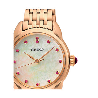 Angle shot of Seiko SUR564P1 Watch on white background