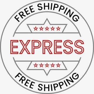 Free international shipping badge