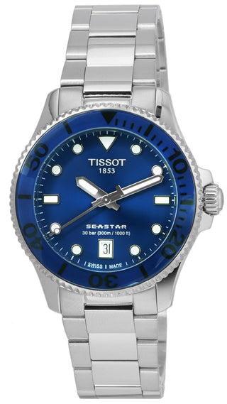 Front view of Tissot T120.210.11.041.00 Mens Watch on white background