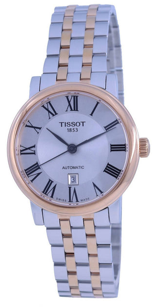 Front view of Tissot T122.207.22.033.00 Womens Watch on white background