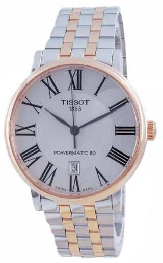 Front view of Tissot T122.407.22.033.00 Mens Watch on white background