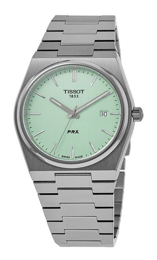 Front view of Tissot T137.410.11.091.01 Unisex Watch on white background