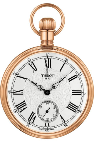 Front view of Tissot Lepine T8614059903301 Mens Watch on white background