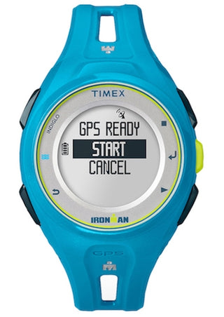 Front view of Timex Ironman Run Gps TW5K87600 Unisex Watch on white background