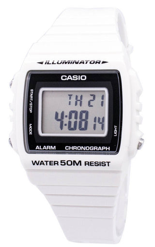 Front view of Casio Sport Collection W-215H-7AVDF Unisex Watch on white background