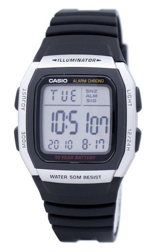 Front view of Casio Sport W-96H-1AVDF Mens Watch on white background