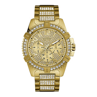 Front view of Guess Frontier W0799G2 Unisex Watch on white background