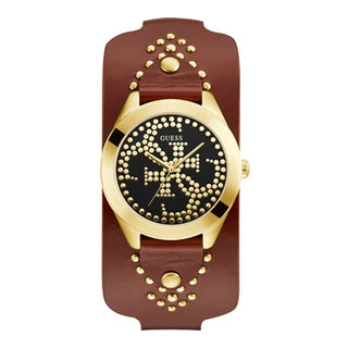 Front view of Guess Heartbreaker W1141L2 Womens Watch on white background