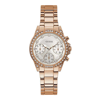 Front view of Guess Gemini W1293L3 Womens Watch on white background