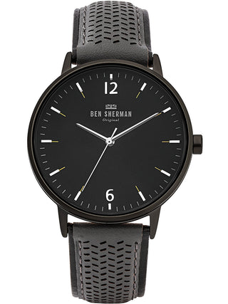 Front view of Ben Sherman Portobello Social WB038E Mens Watch on white background