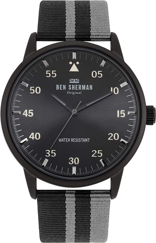 Front view of Ben Sherman Daltrey Sport WB042BE Mens Watch on white background