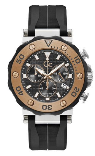 Front view of Gc Guess Collection Y63003G2MF Watch on white background