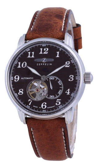 Front view of Zeppelin Z76664 Mens Watch on white background