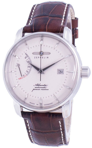 Front view of Zeppelin Z84625 Mens Watch on white background