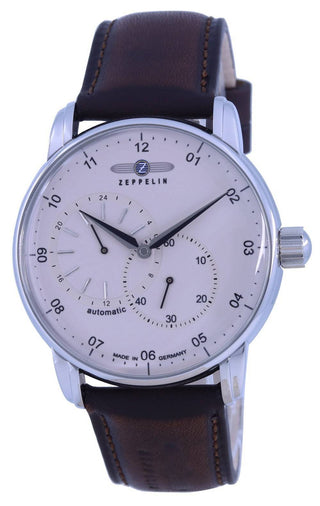 Front view of Zeppelin Z86625 Mens Watch on white background