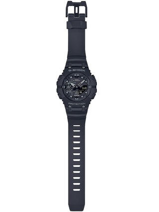 Angle shot of Casio G-Shock GA-B001-1AER Black Resin Mens Watch on white background